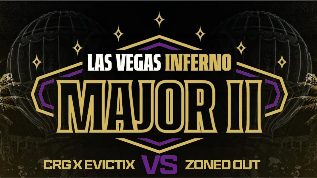 Vegas Inferno Major 2 - CRG X EVICTIX VS ZONED OUT (Winners Finals)