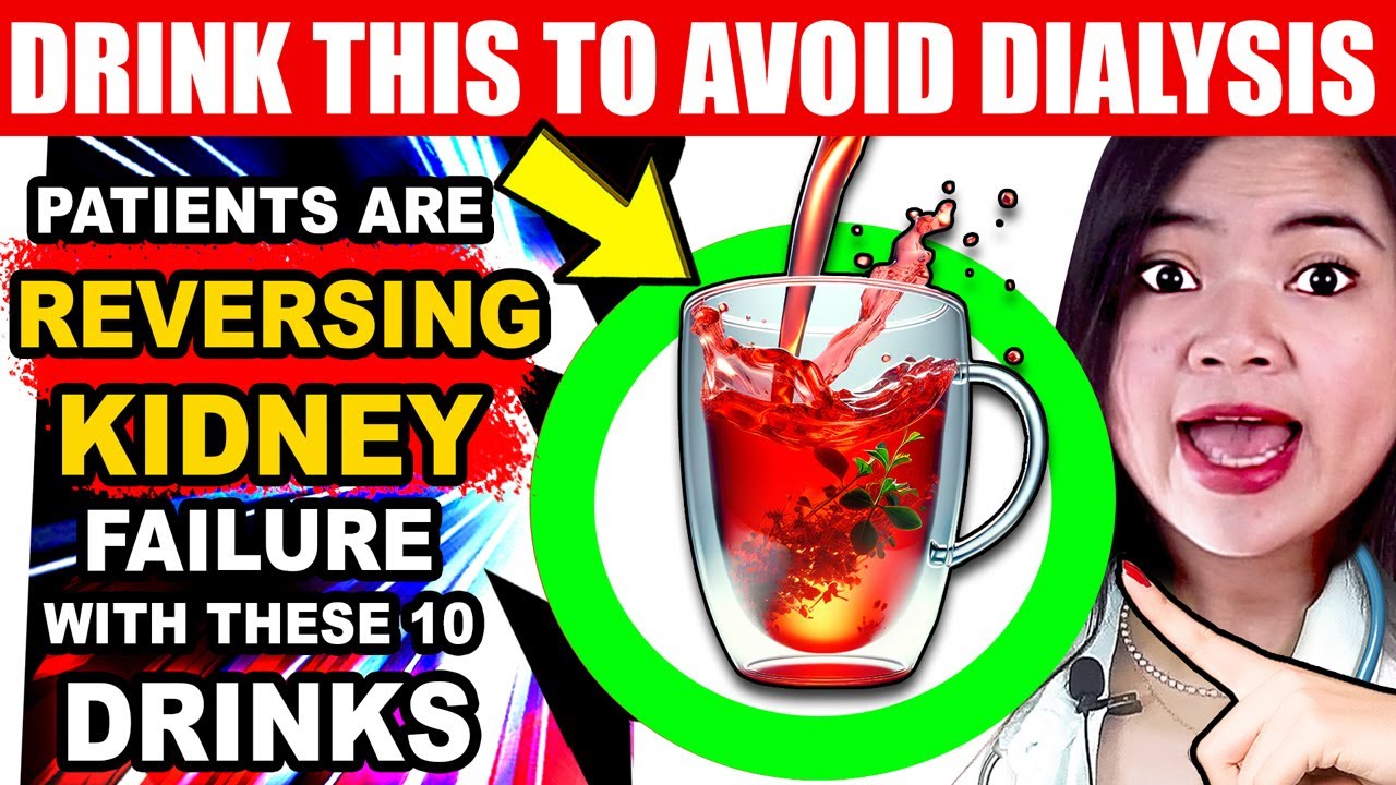 BEST 10 Drinks To DETOX and CLEANSE Your Kidneys FAST! - YouTube