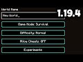 НОВЫЙ ДИЗАЙН ИНТЕРФЕЙСА МАЙНКРАФТА ! | Обзор 1 Pre-Release 1.19.4