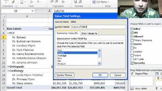 Excel Video 298 Sum, Count and Average Values