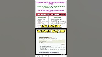 mp pat answer key 2024 | pat exam answer key release | mp pat 2024 exam answer key | Paper Review 🔥