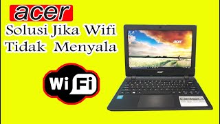 HOW TO ENABLE WIFI ON ACER LAPTOP