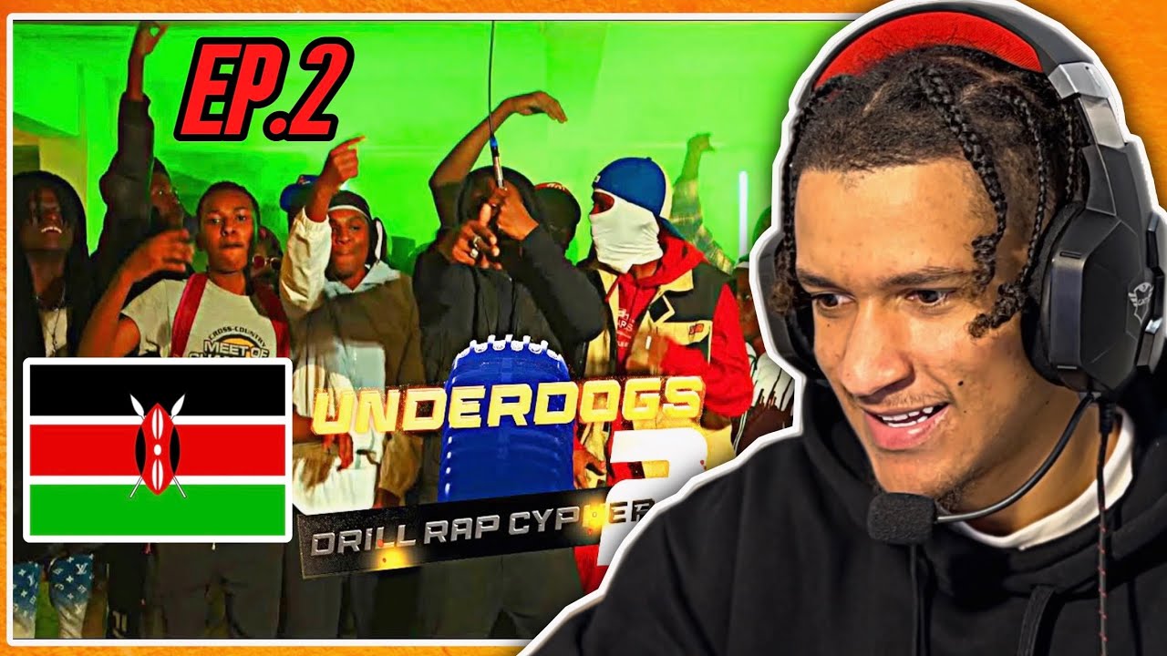 UPPER CLASS BOY REACTS TO KENYA’S UNDERDOG DRILL CYPHER EP.2 2022 ft