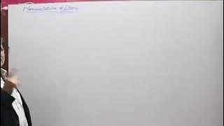 Nomenclature Of Ethers By Prof: Jumro Mal