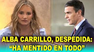 Information Woke Alba Carrillo, FIRED and DESTROYED by her colleagues: She lied about everything Guide