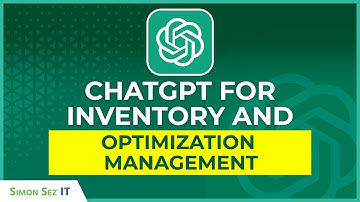ChatGPT for Inventory Tracking and Optimization Management