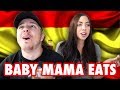 AMERICANS TRY SNACKS FROM SPAIN!! (BABY MAMA EATS)