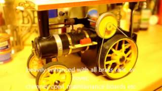 Mamod TWK1 Team Traction Engine Live Steam: Wood stove steaminf S1 ep1