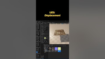 UE5 -  Displacement  #cg #unrealengine