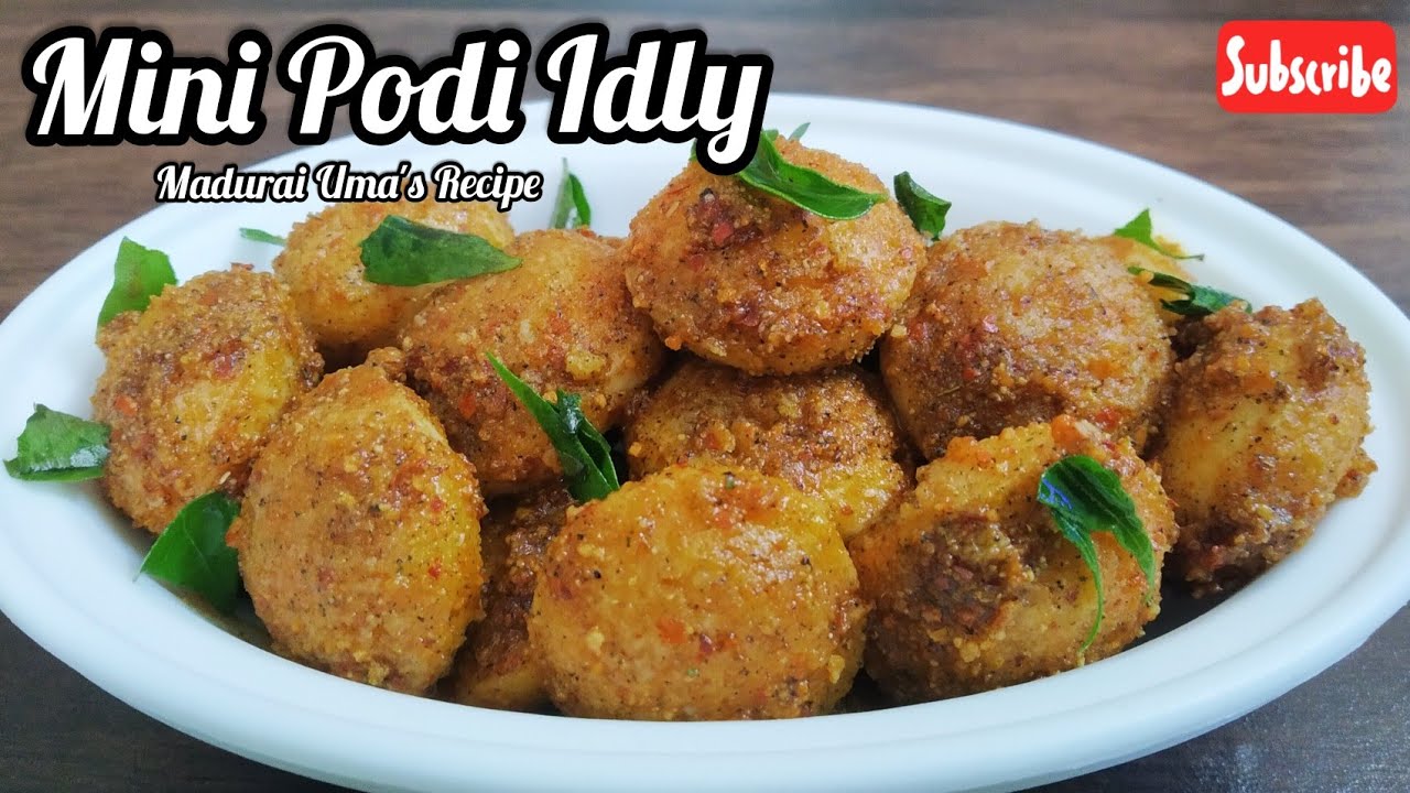 Podi Mini Idly || Shorts