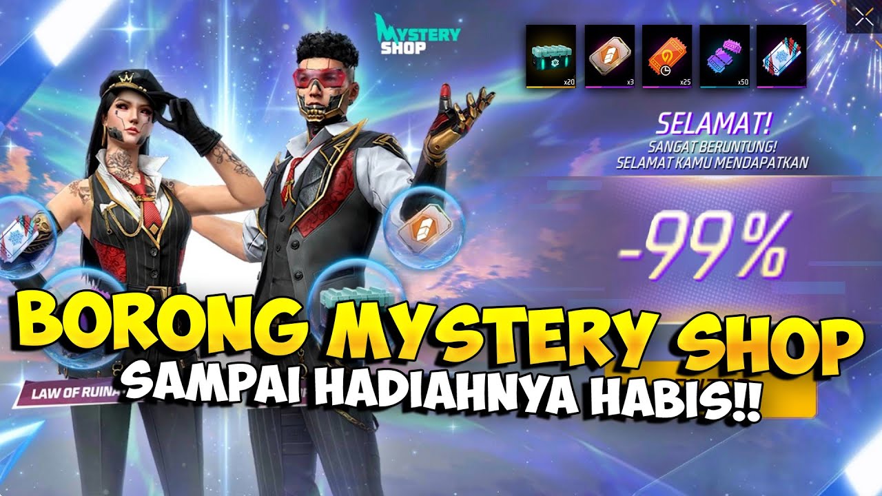 BORONG MYSTERY SHOP WINTERLAND !! Habisin Hadiah Event Diskon FF Terbaru Dapat Diskon Berapa Persen