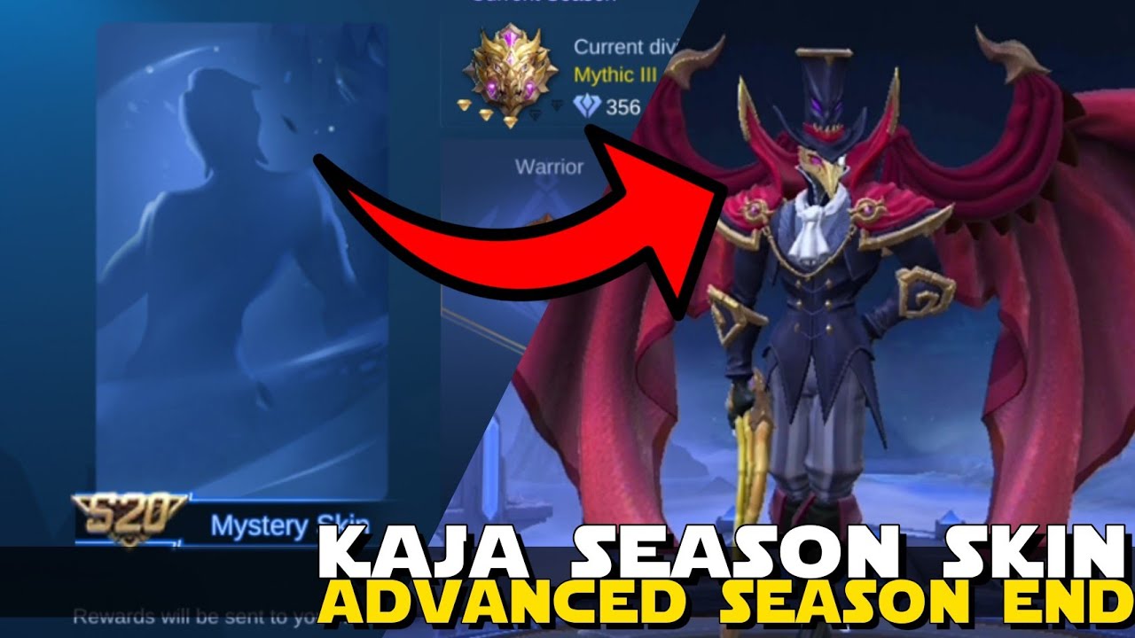SEASON HAS ENDED IN ADVANCED SERVER!! SEASON 20 SKIN KAJA CROW MAGICIAN! | MLBB SEASON 20 FREE SKIN