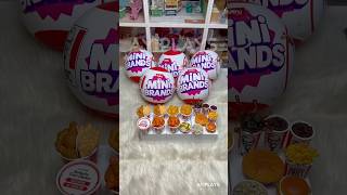 Part 5 Unboxing Mini Brands KFC! It's finger lickin' good! #minibrands #minibrandskfc #kfc #ayiplays