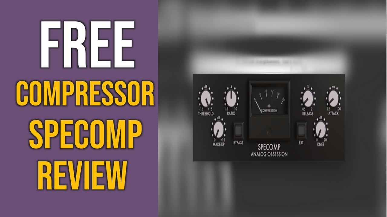 SPECOMP ⎮ Tested On Drumkit, Bass & MixBus ⎮ Analog Obsession
