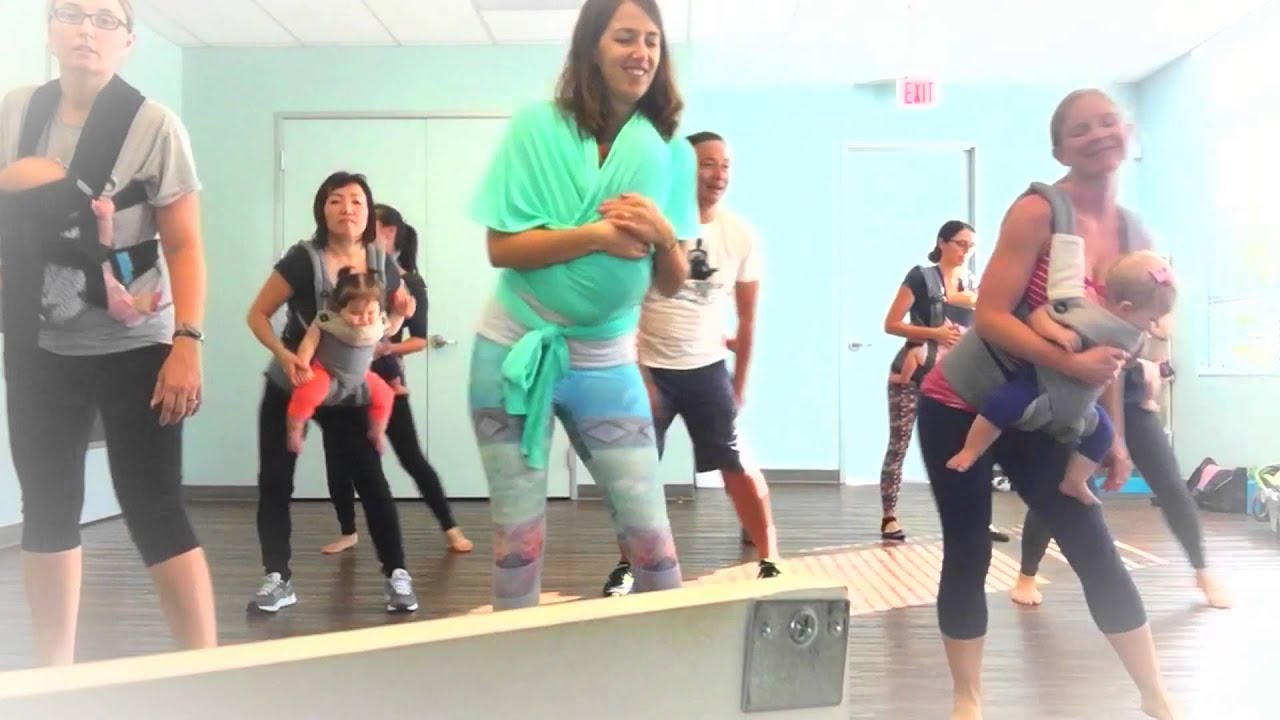 GroovaRoo Babywearing Dance Class *All About You* Line Dance YouTube