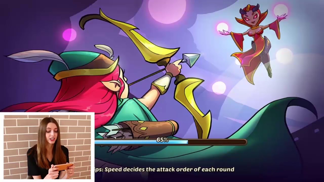 OT live cml EN 1280x720 - And ad for a game called "Idle Heroes."