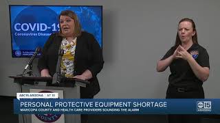 Personal protective equipment shortage