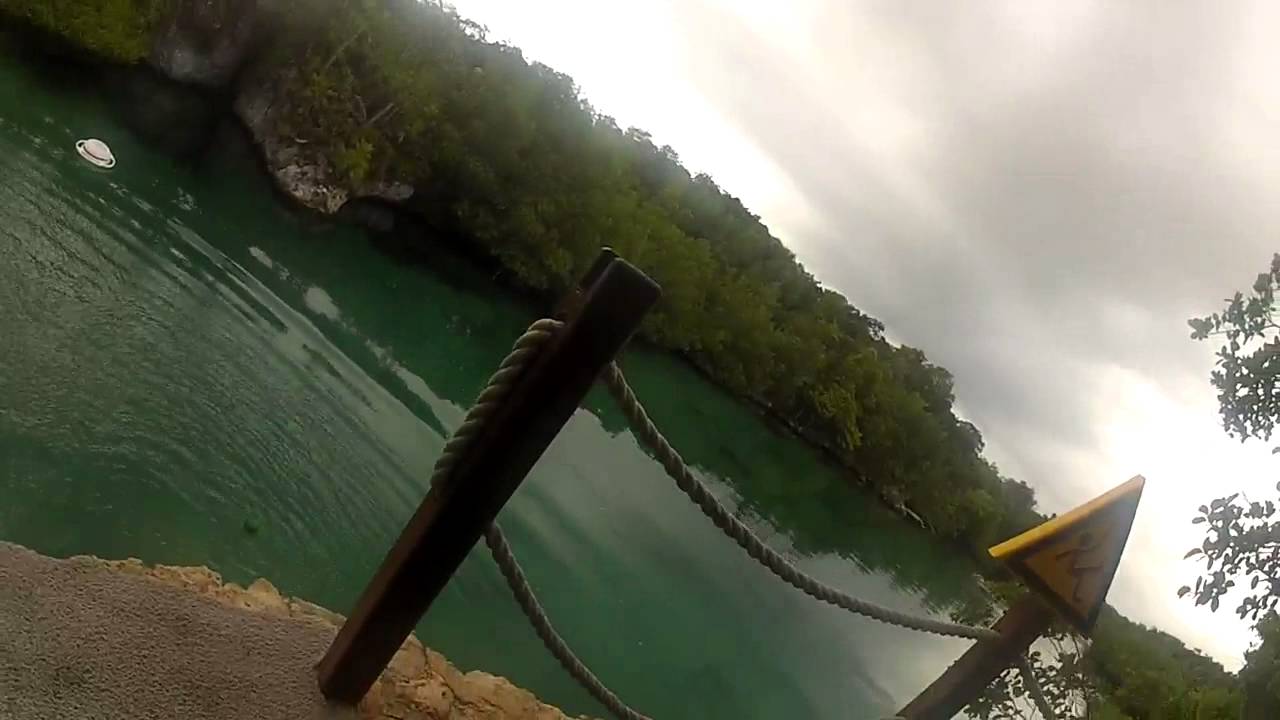 Cliff Jump XelHa in Mexico YouTube