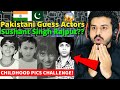 Pakistani Guess Bollywood Actors by THEIR CHILDHOOD Pictures🤔 | Reaction Vlogger