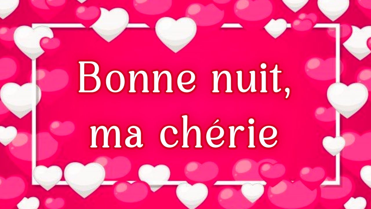 Bonne nuit mon amour 💕 | phrase d'amour touchant, image size:1280x720