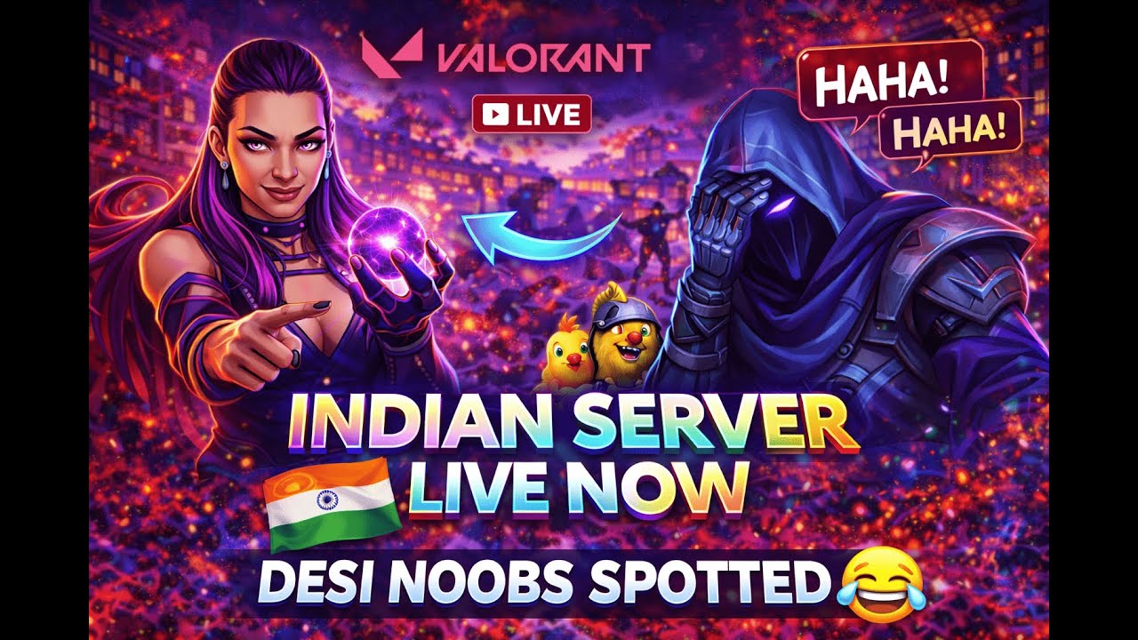 VALORANT LIVE 🔥 Season 2026 Act 1 Rank Grind | Indian Server 🇮🇳 | Nightshade