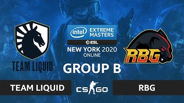 CS:GO - Team Liquid vs RBG [Overpass] Map 2 - IEM New York 2020 - Group B - NA