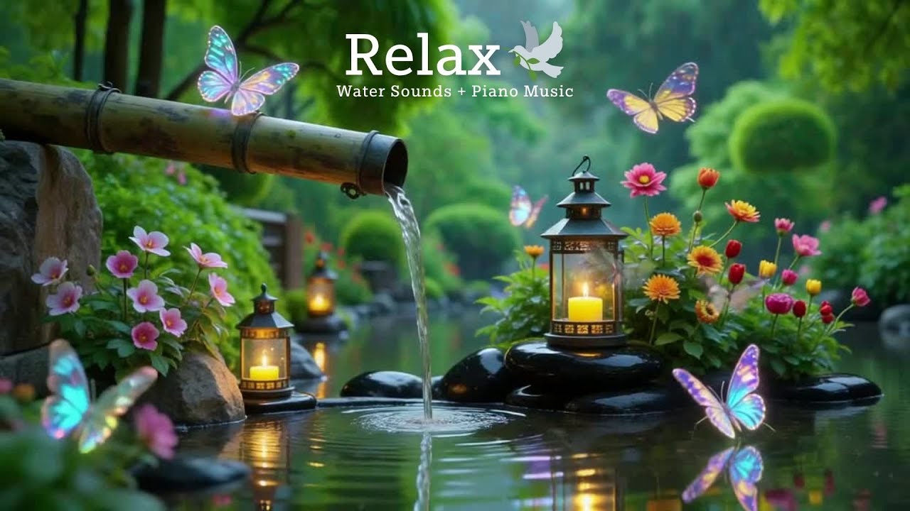 Night Calm Ritual Night Calm Ritual 😴 Bamboo Water Sounds + Nature Music for Anxiety ...