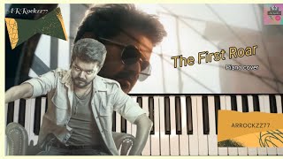 The First Roar - Jana Nayagan || Piano cover with notes || Thalapathy || Aniruth || ARRockzz77