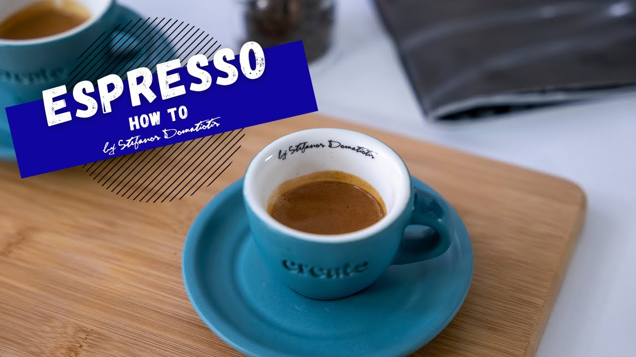 Espresso: Πως να φτιάξεις τον τέλειο espresso στο σπίτι | Home barista | Stefanos Domatiotis