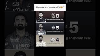 Most centuries by an Indian in IPL #cricket #viratkohli #rcb#ipl