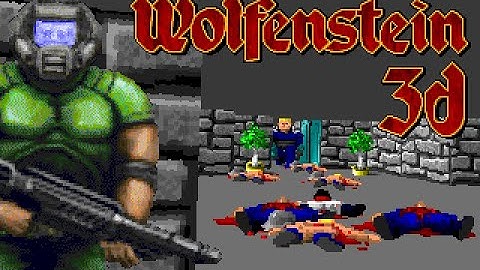 Doomguy in Wolfenstein 3D - Wolfendoom with Vengeance