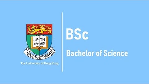 【HKU Programme Snap Intro】Bachelor of Science