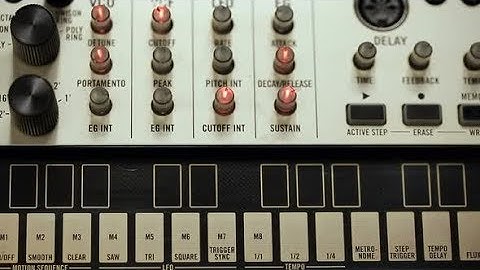 Switching On of Analog Midi Controller Device for Sound Equalizing | Stock Footage - Videohive