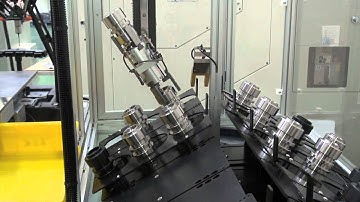 Victor Taichung Vturn 26HD with gantry robot and Renishaw Equator