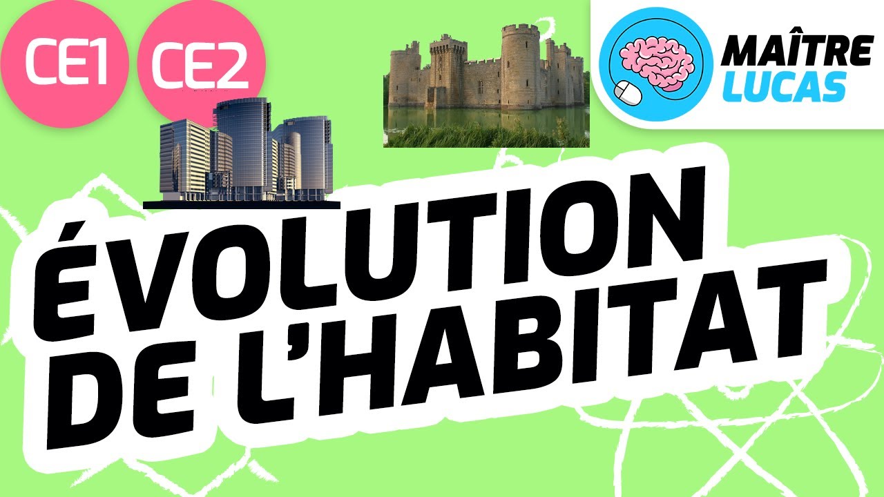 L'évolution des habitats CE1 - CE2 - Cycle 2 - Questionner le monde - Se repérer dans le temps