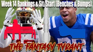 Week 14 Rankings, Sit & Start, Streaming Defenses, & more!