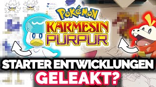 NEW RUMORS! (Confirmed Fake) Pokemon STARTER EVOLVES for Pokemon Crimson and Purple?