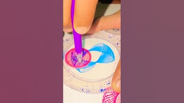 This Spirograph Will Mesmerize You! ✨#asmr#wow#diy#relax