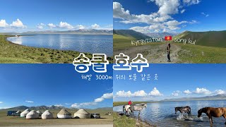 Kyrgyzstan🇰🇬Tosor to Song-Kul Lake, everything was perfect☆