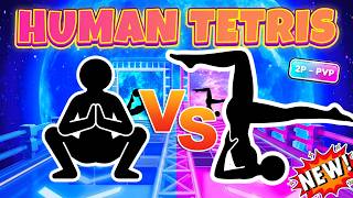 HUMAN TETRIS x 2 Player PvP 🔥 | New Brain Challenge 🧠 | High-Quality Immersive Interactive #19 screenshot 5