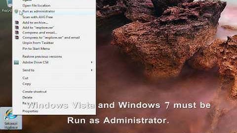 Zmodo H9000 Series Digital Video Recorder Security System - IE How to run as Administrator
