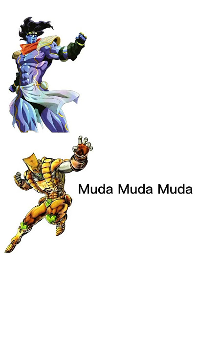 DIO BRANDO MUDA MUDA by oalpha Sound Effect - Meme Button - Tuna