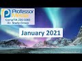 Professor Messer's 220-1002 A+ Study Group - January 2021