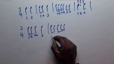 Part 22 - Music Theory Lessons Online - Simple Duple Time Signatures and Grouping of Notes 2