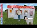 CASA de CARTÓN en MINECRAFT!! SUPERDivertilandia