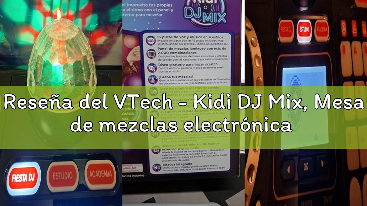 VTech Kidi Superstar Moov’ – Micrófono Mágico Para Karaoke, Conecta Tu MP3, Efectos De Luz, 4 Juegos Y Canciones Incluidas, Para Niños De 6 Años