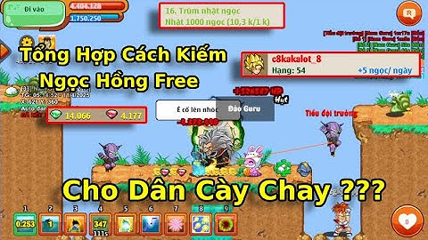 Ngọc Rồng Online | Tổng Hợp Cách Kiếm Ngọc Hồng Free Từ Game Cho AE Dân Cày Chay NRO