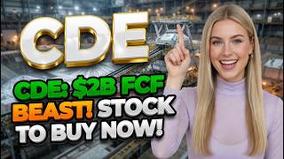 CDE: $2B FCF Beast! Stock to Buy Now! CDE Stock Analysis