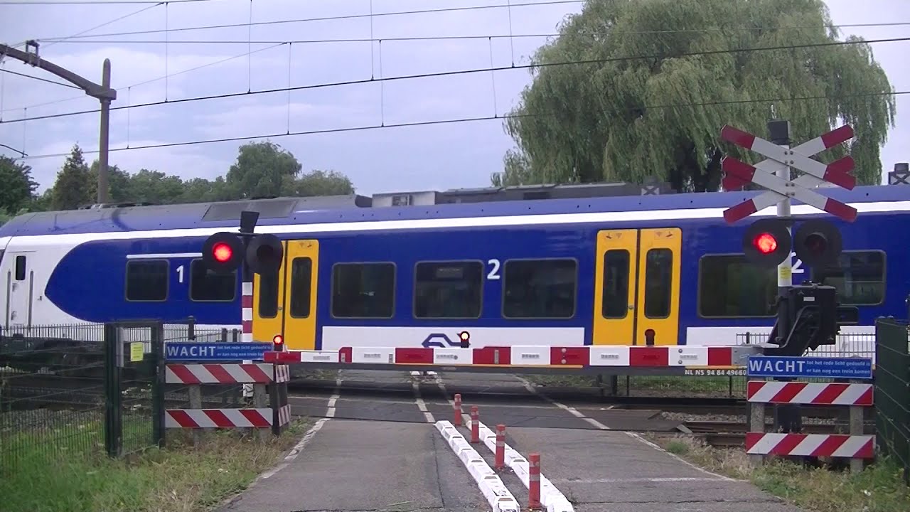 Treinen bij de Zuidendijk bij Dordrecht - 20-7-2019