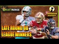 LATE ROUND QUARTERBACK LEAGUE WINNERS: FANTASY FOOTBALL 2021
